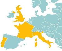 Le projet AFTER implique 4 pays européens : France, Italie, Portugal et Royaume-Uni.