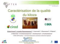 Quality characterisation of kitoza a malagasy meat product